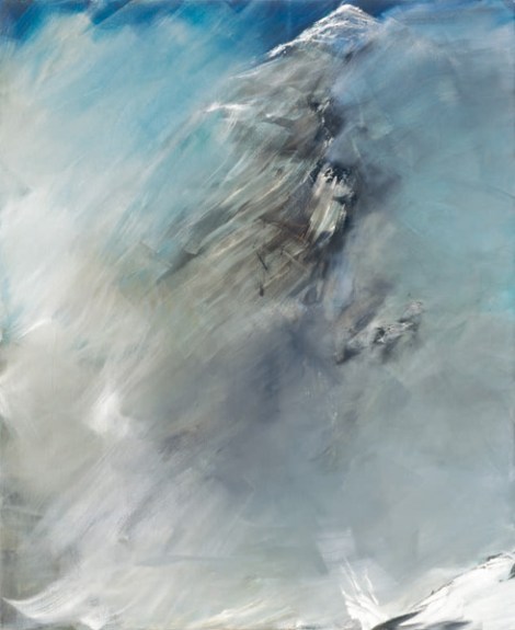 Ohne Titel/Untitled, 2008 Öl auf Leinwand, Firnis/Oil on canvas, varnish, 195x160cm Sammlung Geyer, Wien